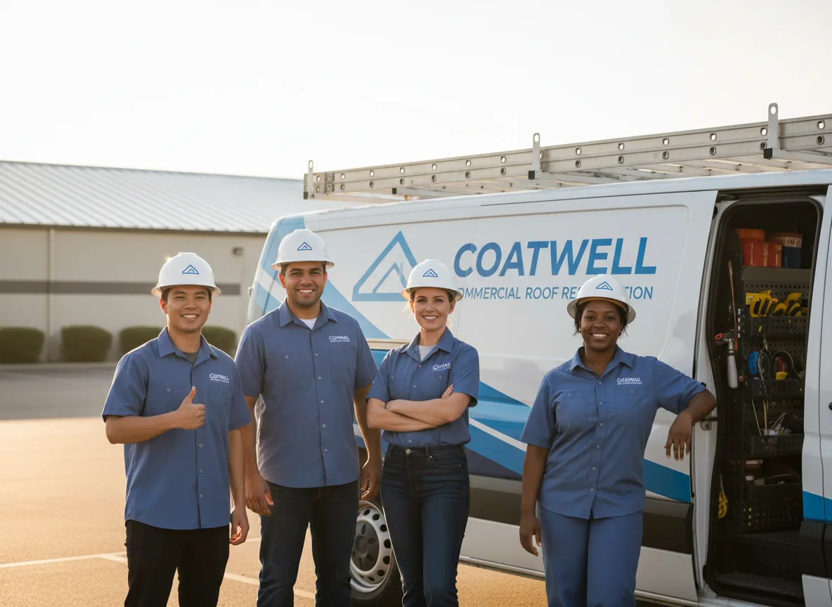 Commercial roof coating company in Dunlap, IL